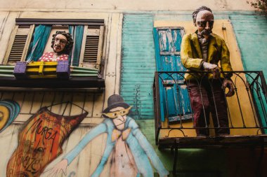 La Boca mahalle Buenos Aires Arjantin