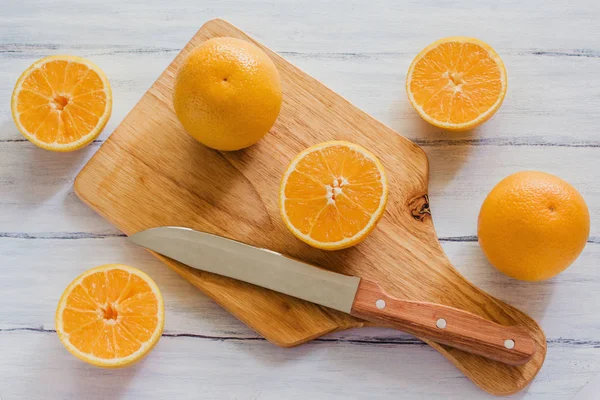 Апельсини Апельсиновий Сік Скибочки Фруктів — стокове фото