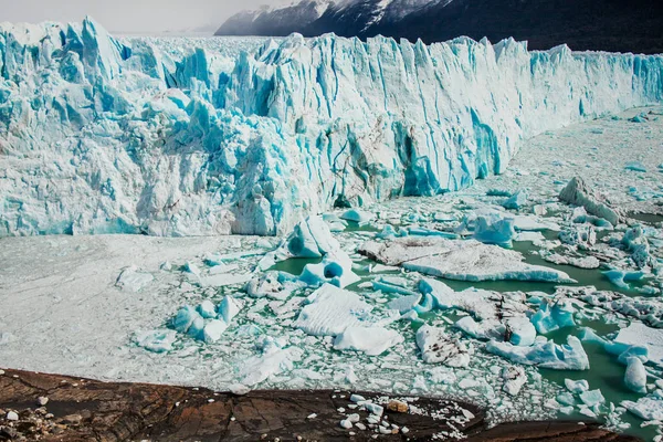 Gletsjer Perito Moreno Calafate Argentinië Patagonië — Stockfoto