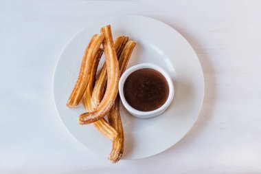 Churros con Çikolata İspanya
