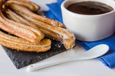 Churros con Çikolata İspanya