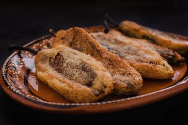 chipotles navidad Meksika beyaz peynir, Noel için geleneksel Meksika yemeği