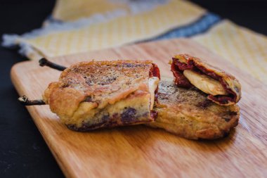 chipotles navidad Meksika beyaz peynir, Noel için geleneksel Meksika yemeği