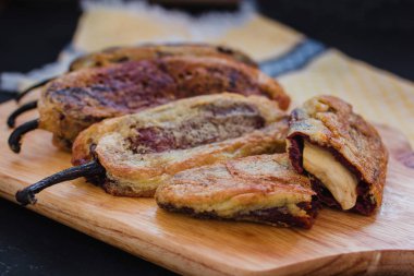 chipotles navidad Meksika beyaz peynir, Noel için geleneksel Meksika yemeği
