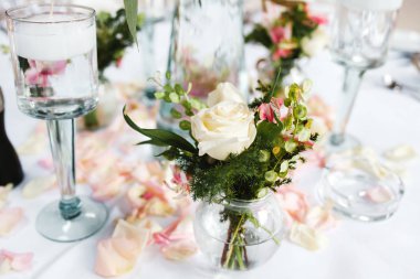 Tablo ayarı, Konuk tablo, Resepsiyon düzeni düğün