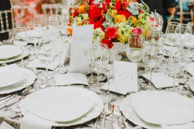 Tablo ayarı, Düğün Konuk tablo, Resepsiyon düzeni rustik ve vintage arka plan