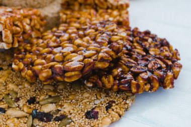 palanqueta fıstık gevrek ile geleneksel Meksika şeker