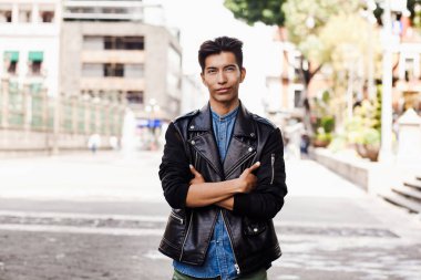 Meksikalı İspanyol adam, Mexico City 'de genç bir öğrencinin portresi.