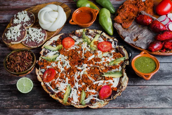 Comida Mexicana Tradicional Oaxaca México —  Fotos de Stock