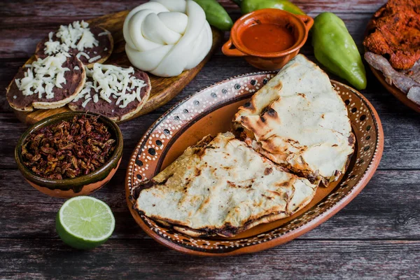 Mexican food traditional from Oaxaca mexico — Stock Image Mexican Food Traditional Oaxaca Mexico Stock Photo