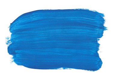 Mavi soyut suluboya boya fırça dokusu