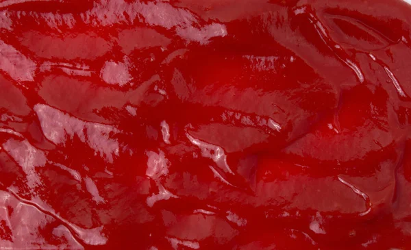 Πιτσιλιές Κόκκινης Κέτσαπ Λευκό Φόντο — Φωτογραφία Αρχείου