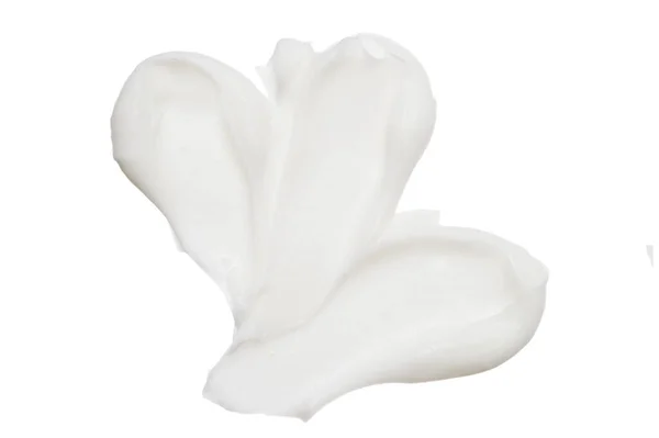 Crema Fondotinta Cosmetico Isolato Sfondo Bianco — Foto Stock