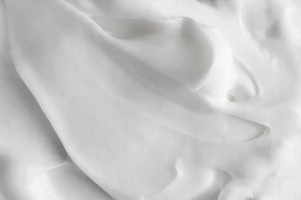 White Texture Cosmetic Care Cream Background — Stock Photo, Image