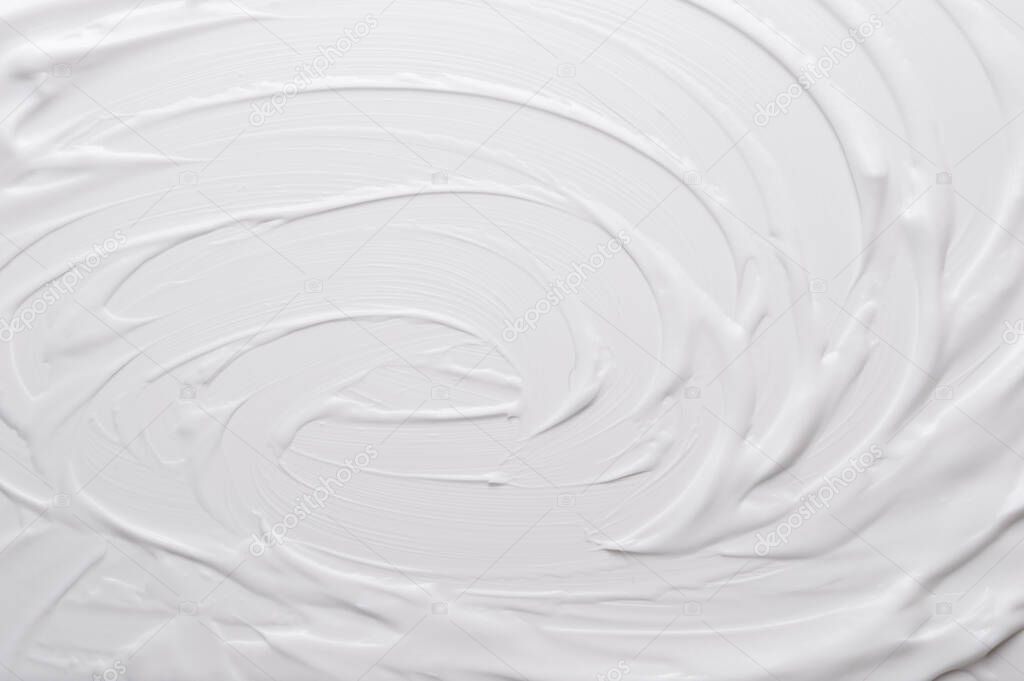 texture of cosmetic body care cream background