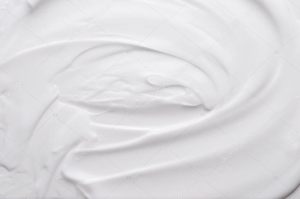 texture of cosmetic body care cream background