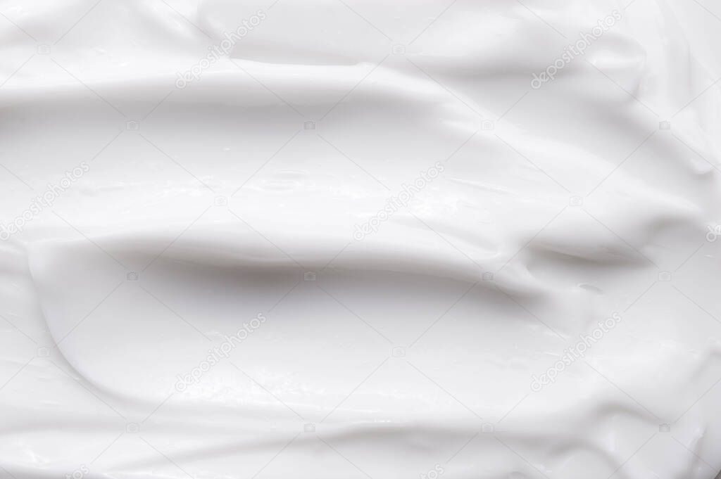 texture of cosmetic body care cream background
