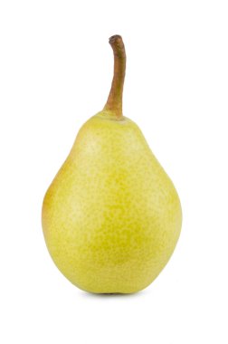 beyaz arka planda tüm lezzetli armut izole