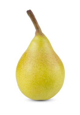 beyaz arka planda tüm lezzetli armut izole