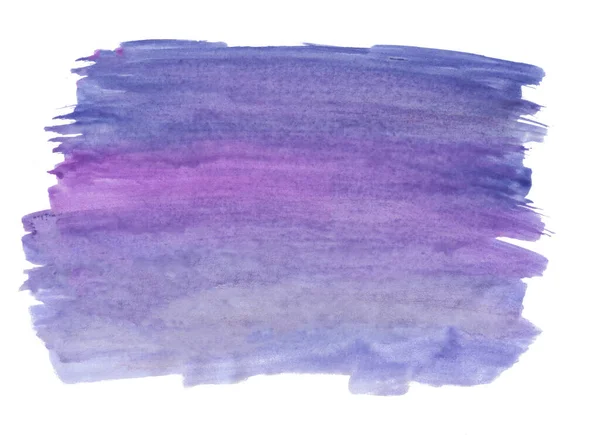 Abstrato Textura Escova Fundo Roxo Aquarel Aguarela Respingo Mão Pintura — Fotografia de Stock