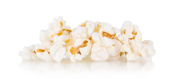 Popcorn Isolé Sur Fond Blanc — Photo