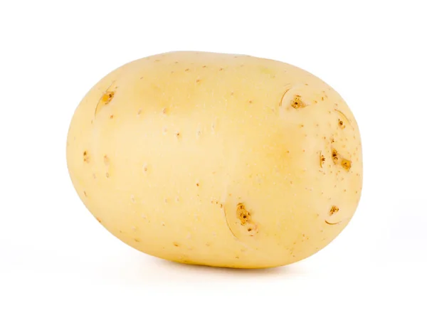 Картофель Белом Фоне Вблизи — стоковое фото
