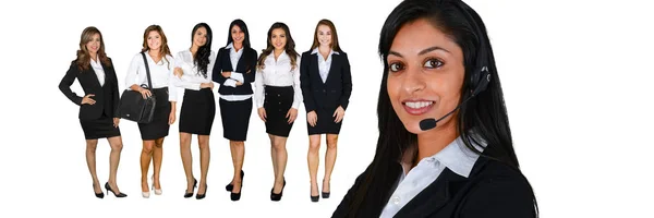 Diverse Businesswomen At Work — Stock Photo, Image