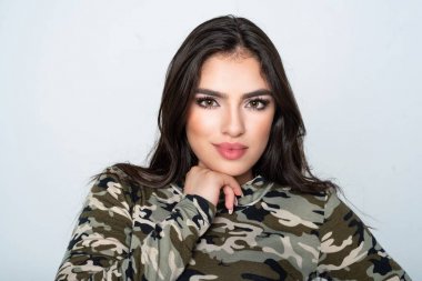 Genç İspanyol Moda Modeli