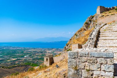 Ancient Corinth Greece clipart