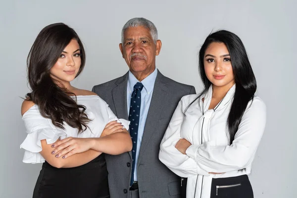 Grupo de miembros del equipo empresarial de trabajo — Foto de Stock