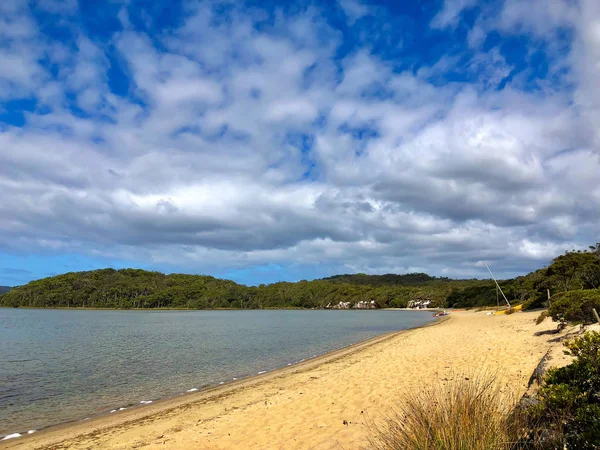 Sandy Shore Coalmine Beach Nornalup Inlet Walpole Western Australia — Stock Photo, Image