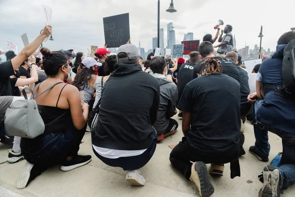 Хобокен Штат Нью Джерси Сша Июня 2020 Года Black Lives — стоковое фото