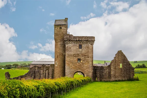 Ruinen Der Abtei Der Heiligen Maria Von Crosraguel South Ayrshire — Stockfoto