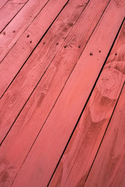Czerwonym Tle Drewnianych Światło Dzienne — Zdjęcie stockowe