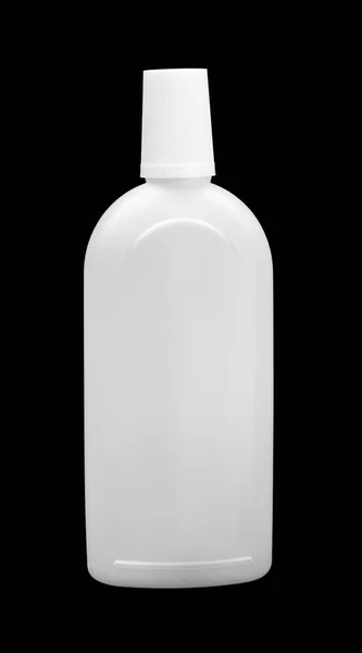 Plastikverpackung Flasche Isoliert — Stockfoto