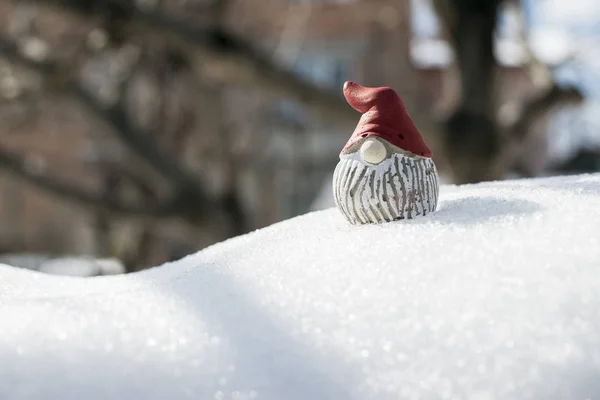 Abstract Christmas Dwarf Snow — Stock Photo, Image