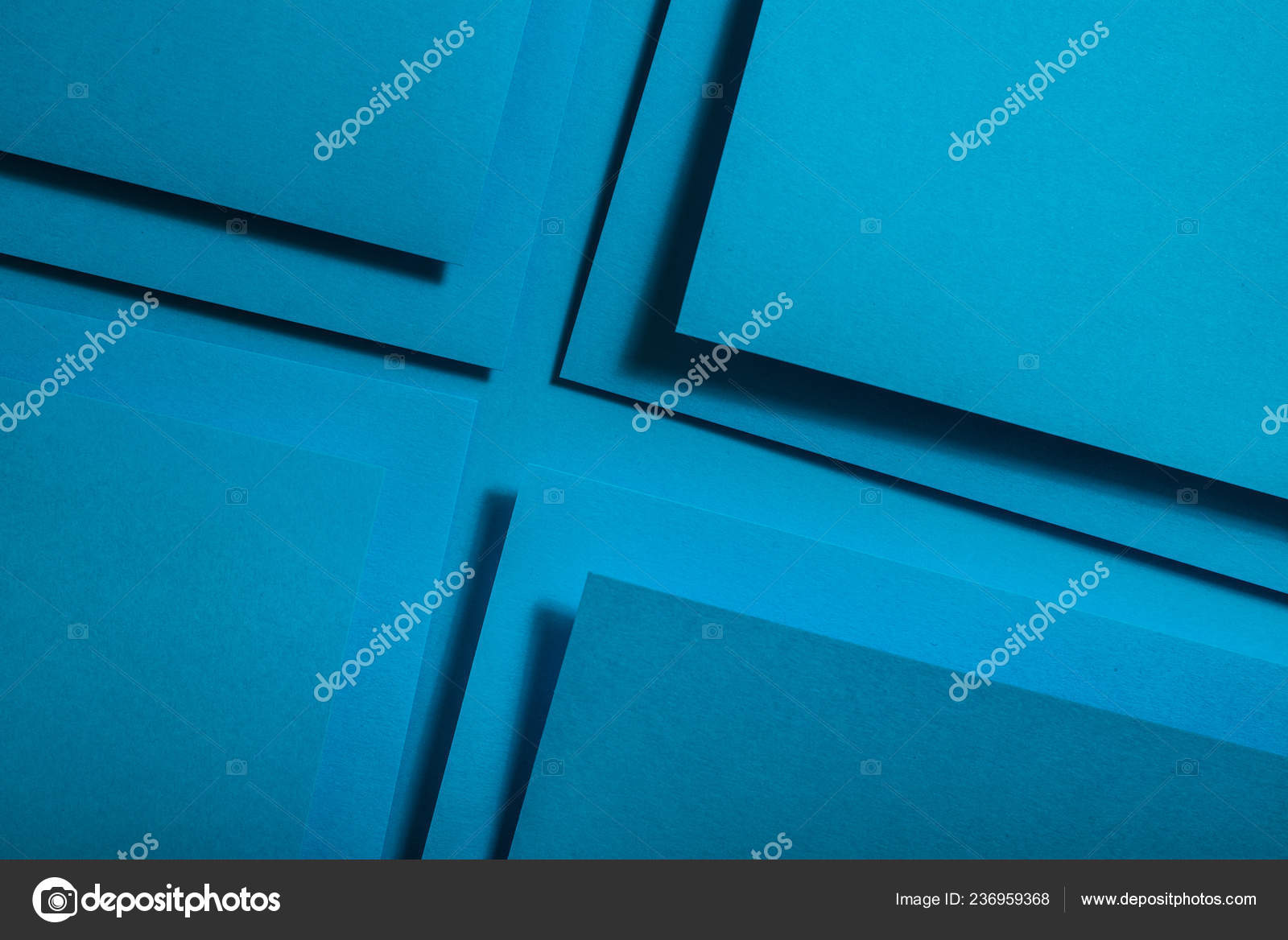 Diseño Material Papel Azul Formas Geométricas Unicolor Fondo Pantalla  Diseño — Foto de stock #236959368 © degimages, image size:1600x1168