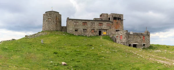 Old Observatory Castle Mount Pip Ivan Pop Iwan Czarnohora Hiking — Stock Photo, Image