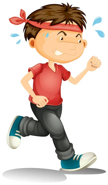 Exhausted cartoon runner Vector Art Stock Images | Depositphotos Exhausted cartoon runner Vector Art Stock Images | Depositphotos