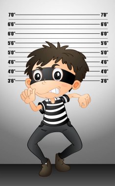 Burgular bir mugshot örnek alarak