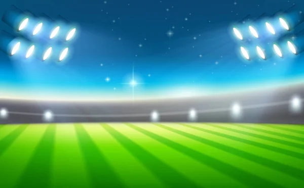 Football Stadium Background Illustration — Stock Vector