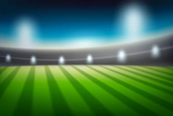 Blure Stadium Background Illustration — Stock Vector