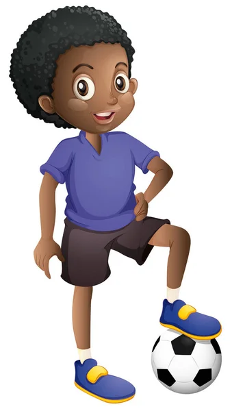 Jogador De Futebol Profissional Em Ação No Estádio. Gerar Ai. Ilustração Stock - Ilustração de campeonato, africano: 273605200