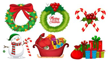 Bir Noel unsuru Ayarla örnek