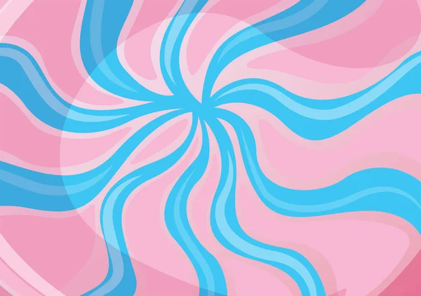 Roze Blauwe Abstracte Achtergrond Afbeelding — Stockvector