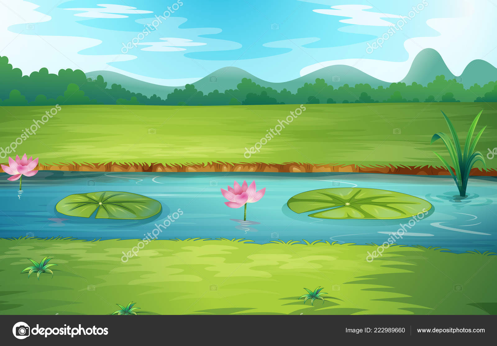 107 Lily Pad Clipart Vectors Free Royalty Free Lily Pad Clipart Vector Images Depositphotos