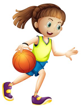 Kadın basketbolcu karakteri