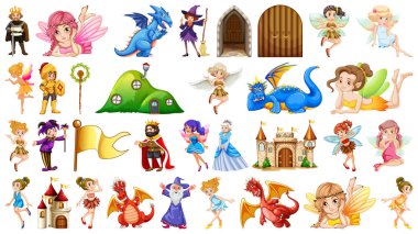 büyük fantezi nesne seti