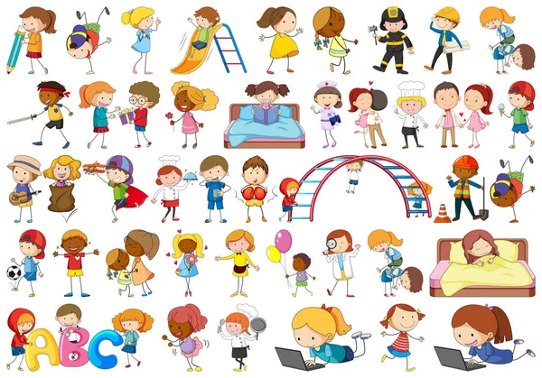 Doodle çocuk karakterini ayarlama 