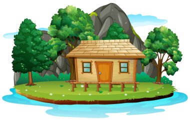 Izole adada Hut